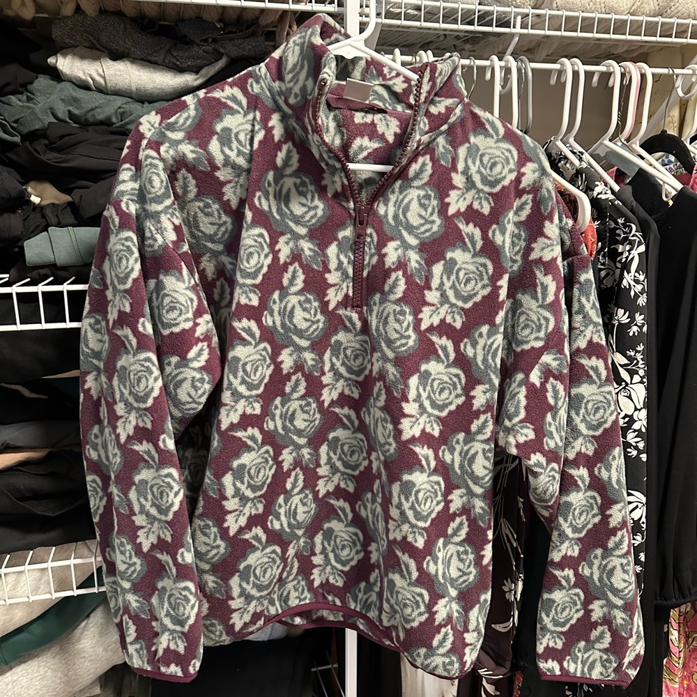 Floral Patterned TNA/Aritzia Women's Jacket